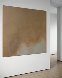 Murmure arrugginito di Gabriela Azar Schreiner. Pittura astratta contemporanea
