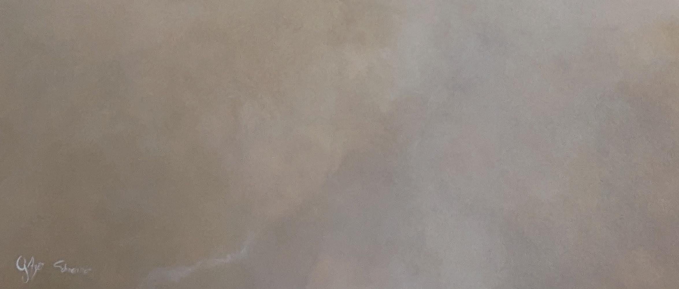 Sandschleier von Gabriela Azar Schreiner.  Zeitgenössische abstrakte Malerei im Angebot 9