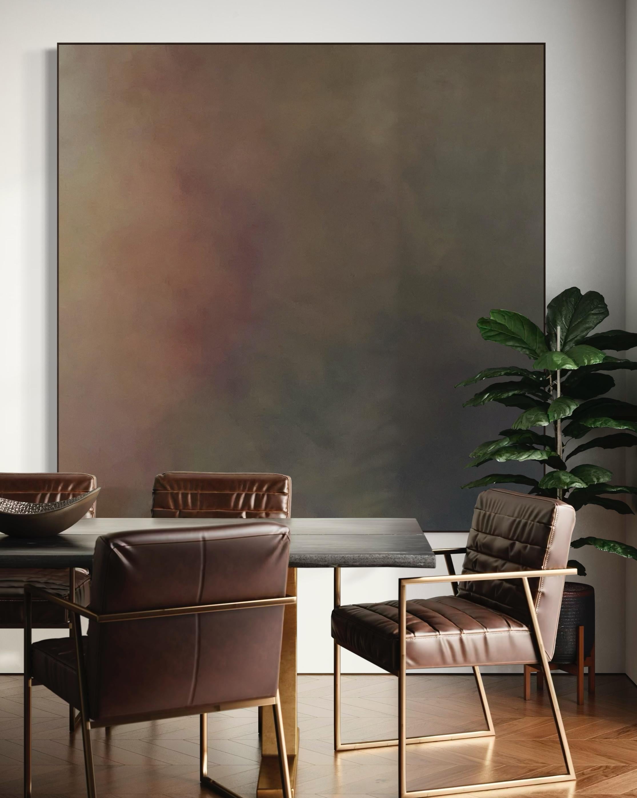 Serene Sunset  by Gabriela Azar Schreiner. Contemporary abstract Painting