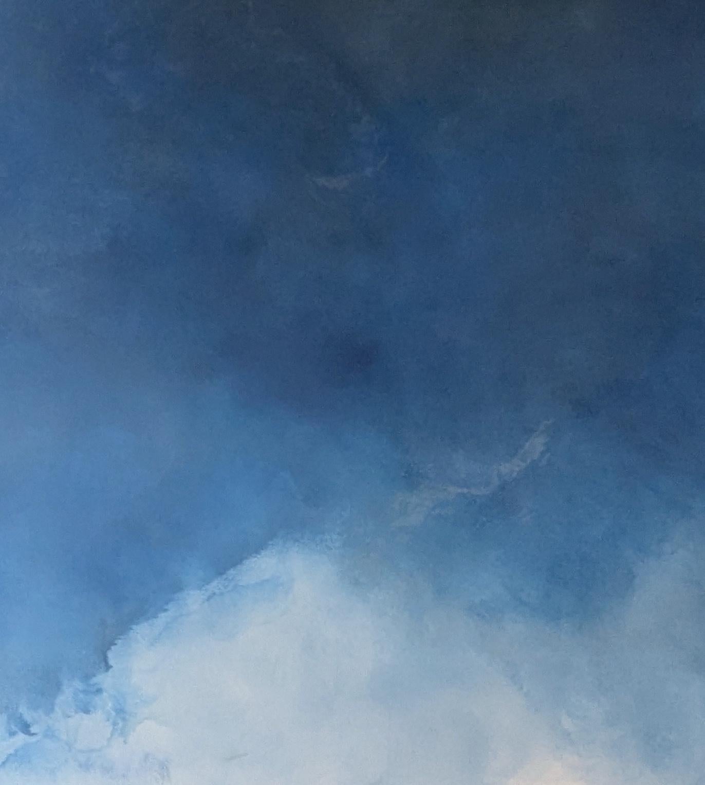 Serene Waters by Gabriela Azar Schreiner. Contemporary abstract Painting For Sale 3