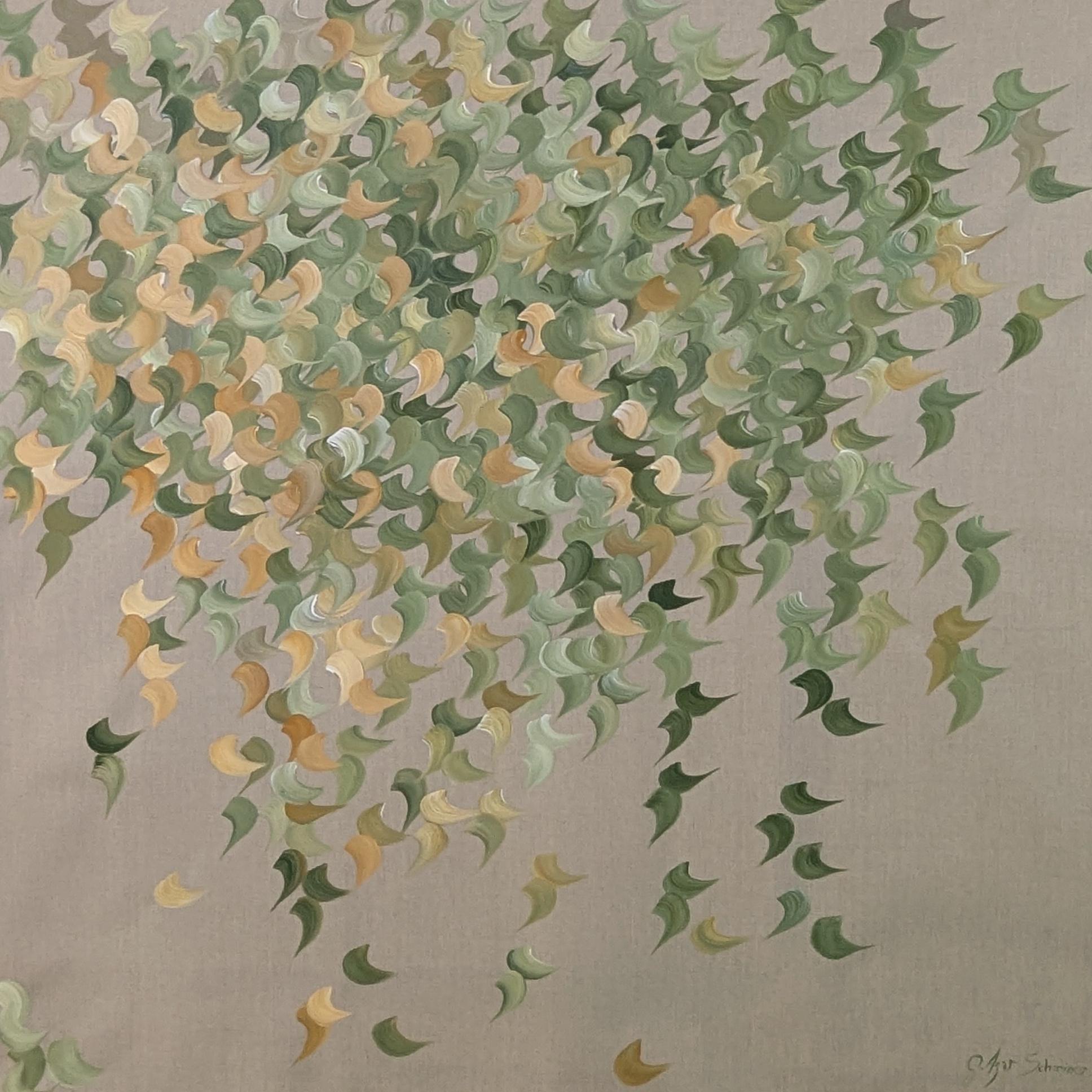 Spirit of the Garden    Gabriela Azar Schreiner. Contemporary abstract Painting im Angebot 2