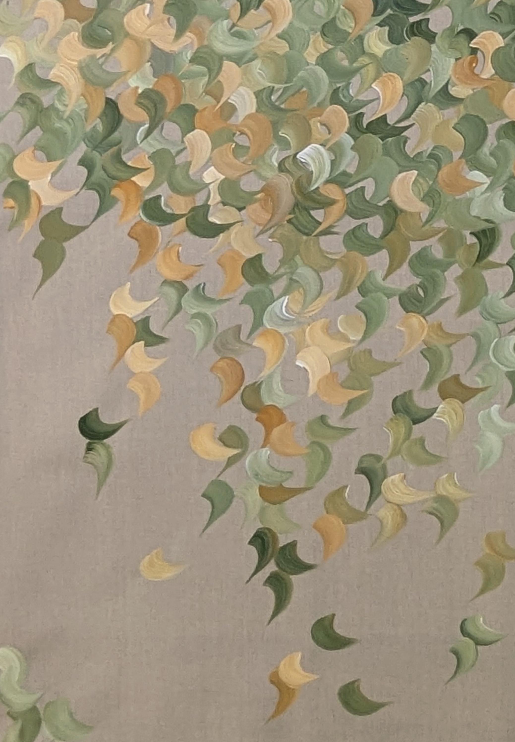 Spirit of the Garden    Gabriela Azar Schreiner. Contemporary abstract Painting im Angebot 4