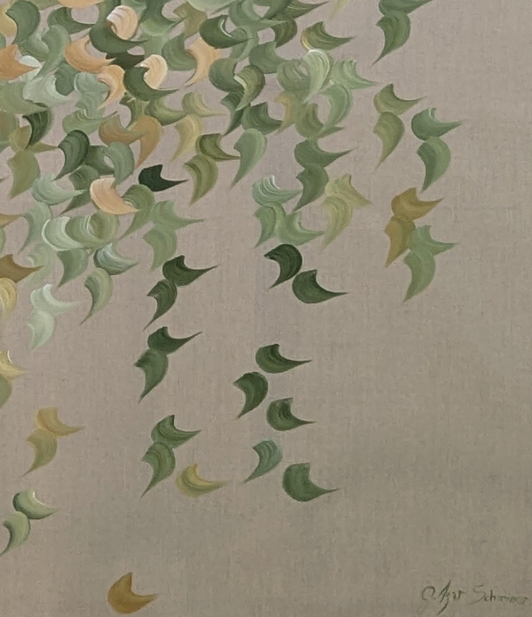 Spirit of the Garden    Gabriela Azar Schreiner. Contemporary abstract Painting im Angebot 5