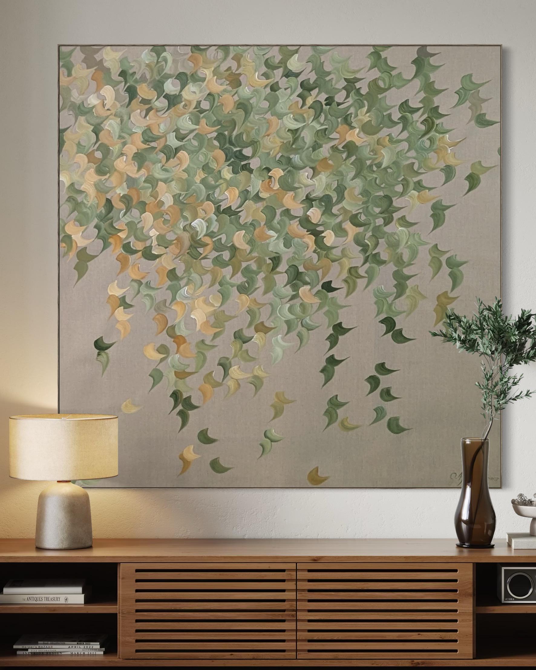 Spirit of the Garden Gabriela Azar Schreiner. Contemporary abstract Painting