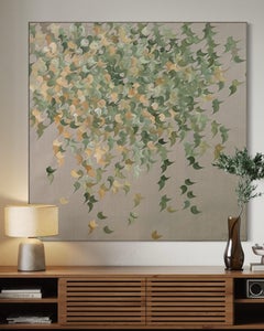 Spirit of the Garden    Gabriela Azar Schreiner. Contemporary abstract Painting