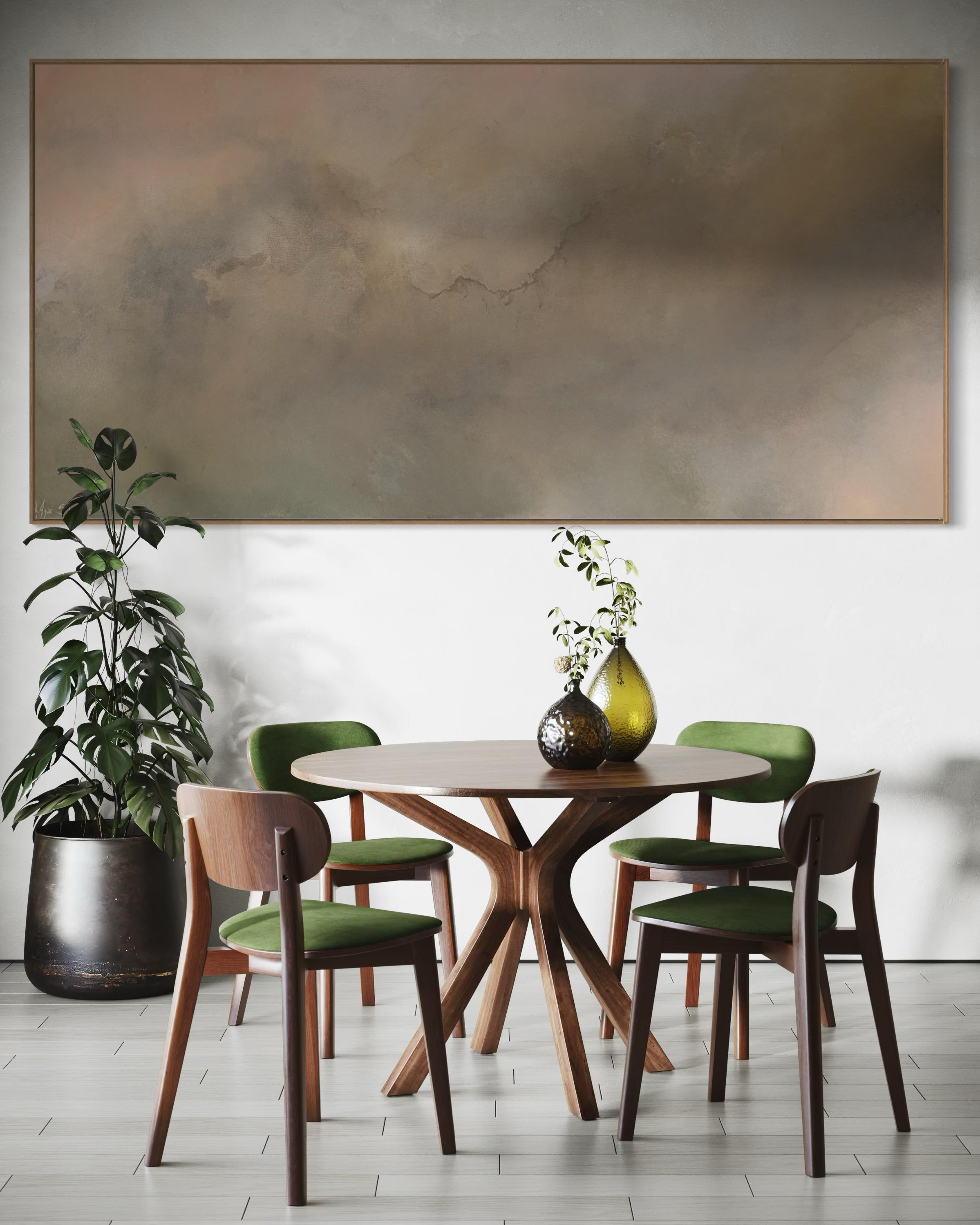 Terra's breath by Gabriela Azar Schreiner. Contemporary abstract Painting For Sale 1