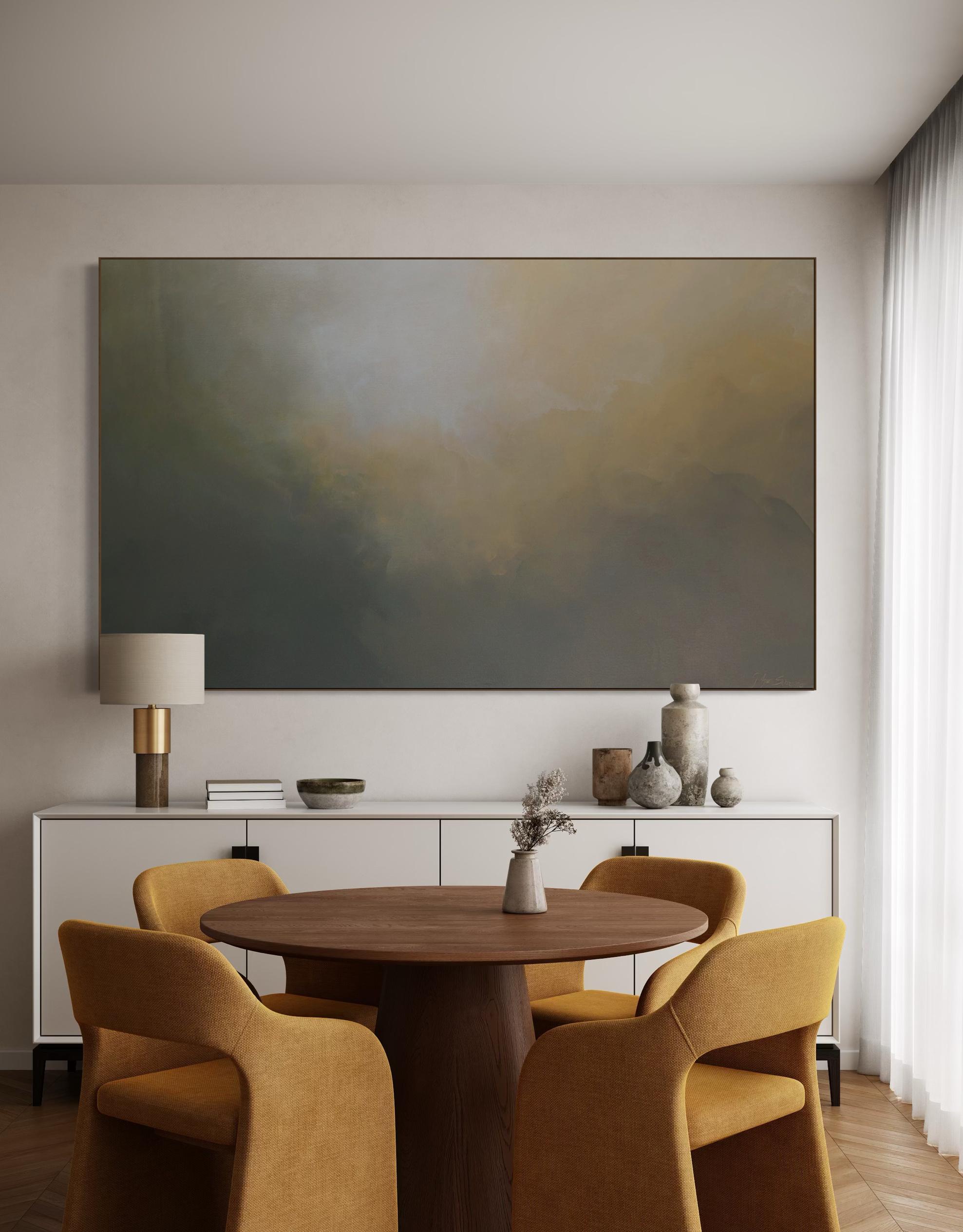 El bosque se despierta por Gabriela Azar Schreiner. Pintura abstracta contemporánea
