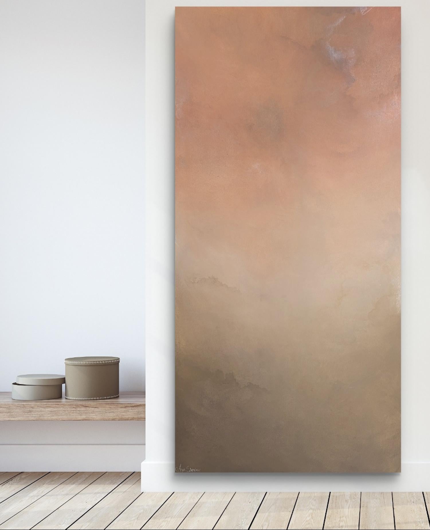 El camino brumoso de Gabriela Azar Schreiner. Pintura abstracta contemporánea 1