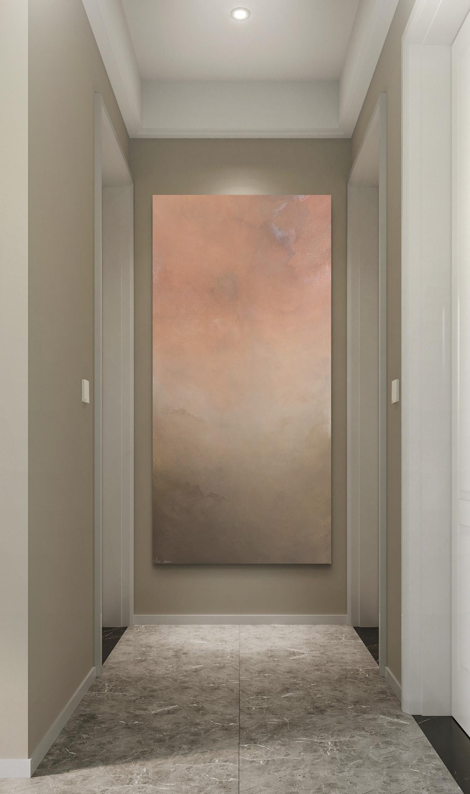 El camino brumoso de Gabriela Azar Schreiner. Pintura abstracta contemporánea 2