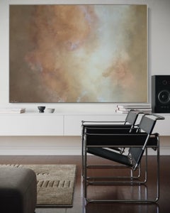 Traces de rouille par Gabriela Azar Schreiner. Peinture abstraite contemporaine