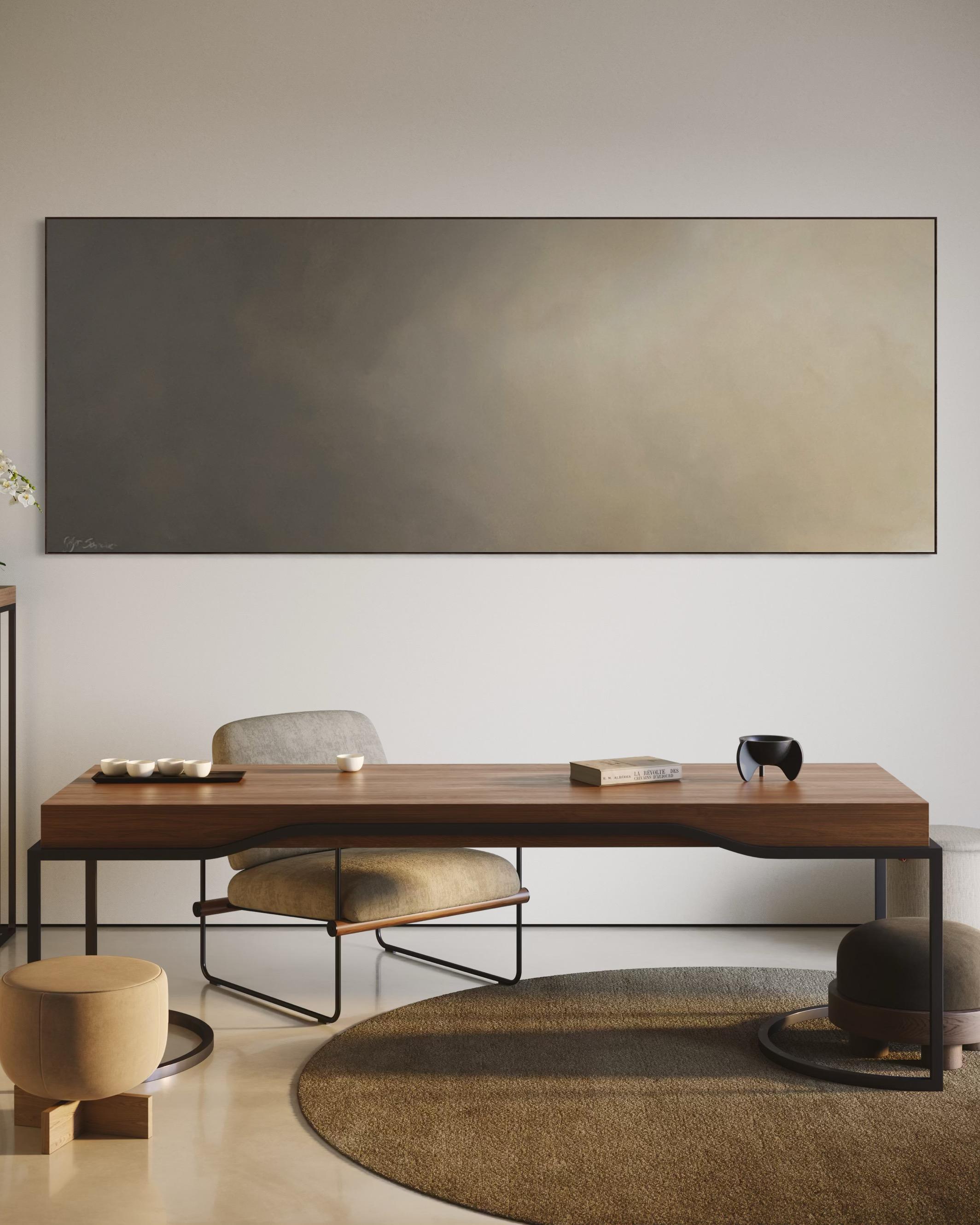 Tranquil Essence  Gabriela Azar Schreiner. Contemporary abstract Painting im Angebot 10