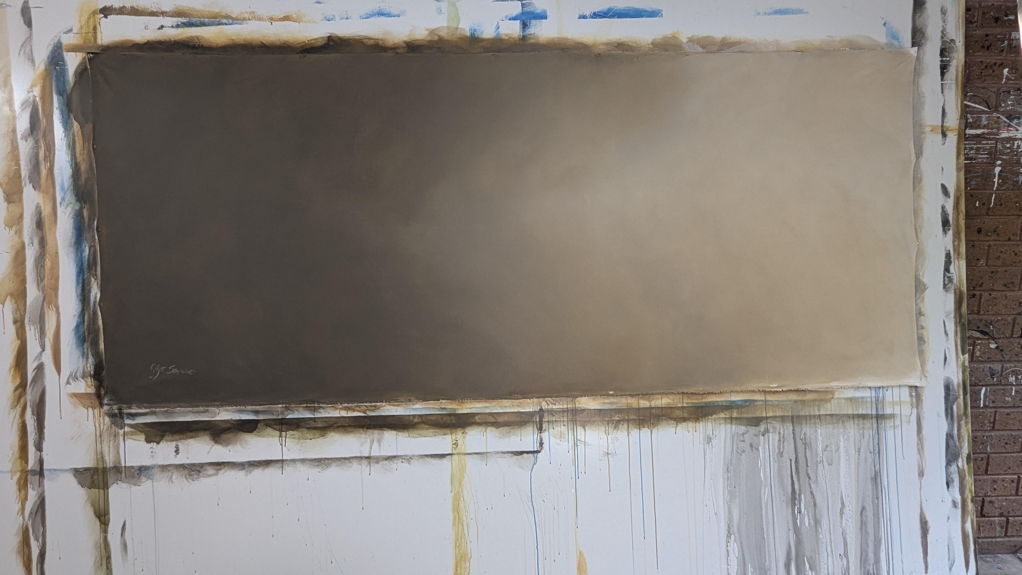 Tranquil Essence  Gabriela Azar Schreiner. Contemporary abstract Painting im Angebot 6