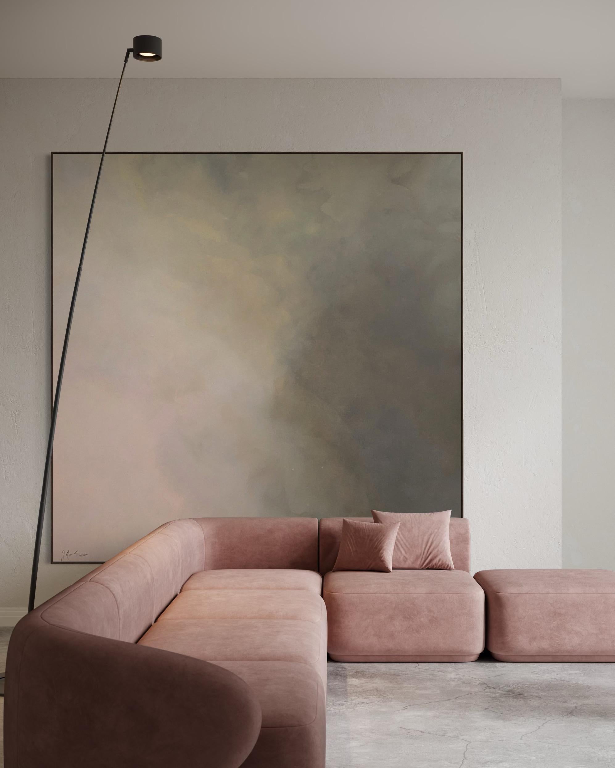 Twilight Calm de Gabriela Azar Schreiner. Peinture abstraite contemporaine en vente 4