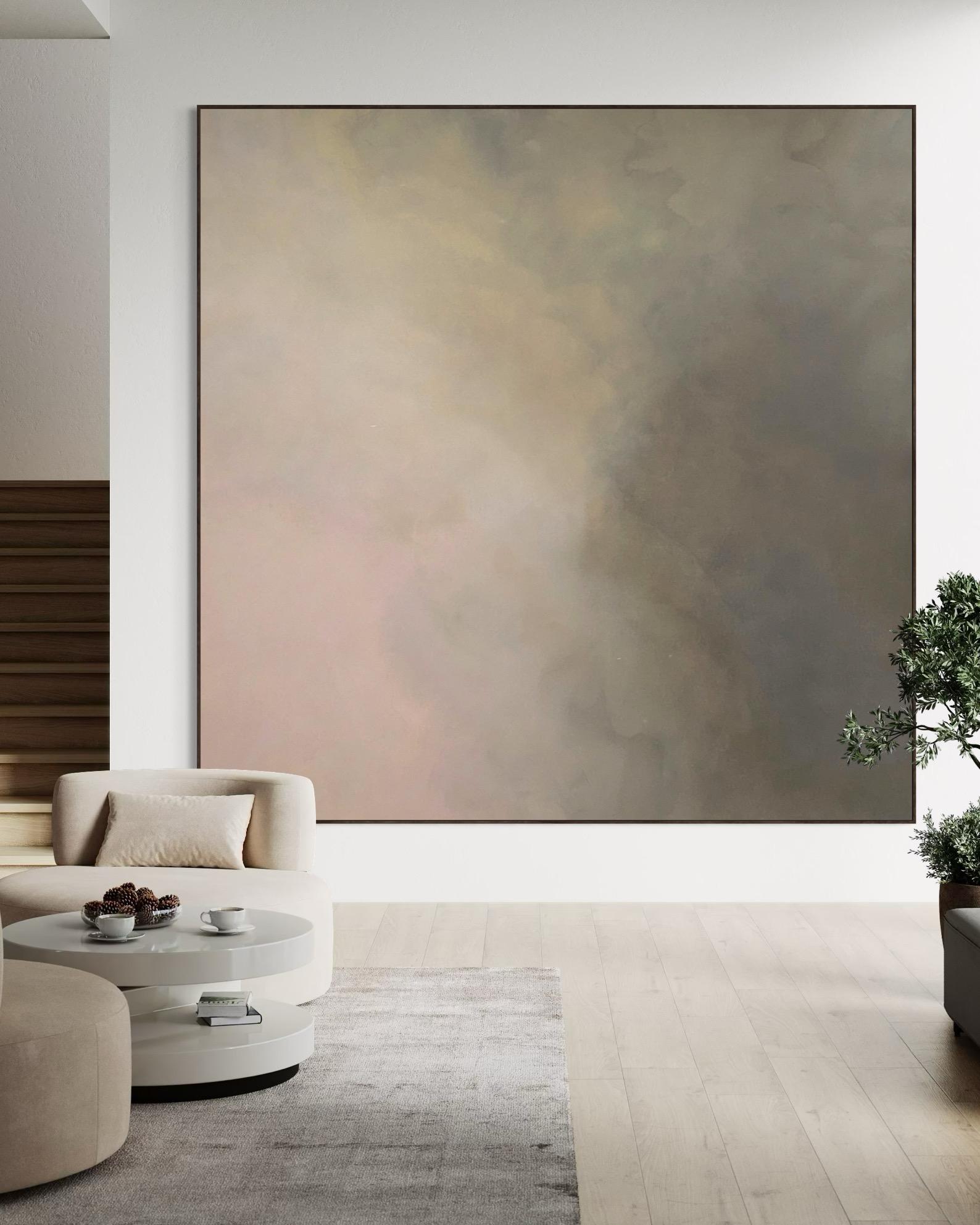 Twilight Calm de Gabriela Azar Schreiner. Peinture abstraite contemporaine en vente 5