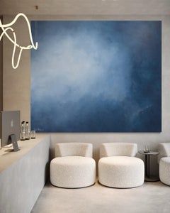 Sous la surface par Gabriela Azar Schreiner. Peinture abstraite contemporaine