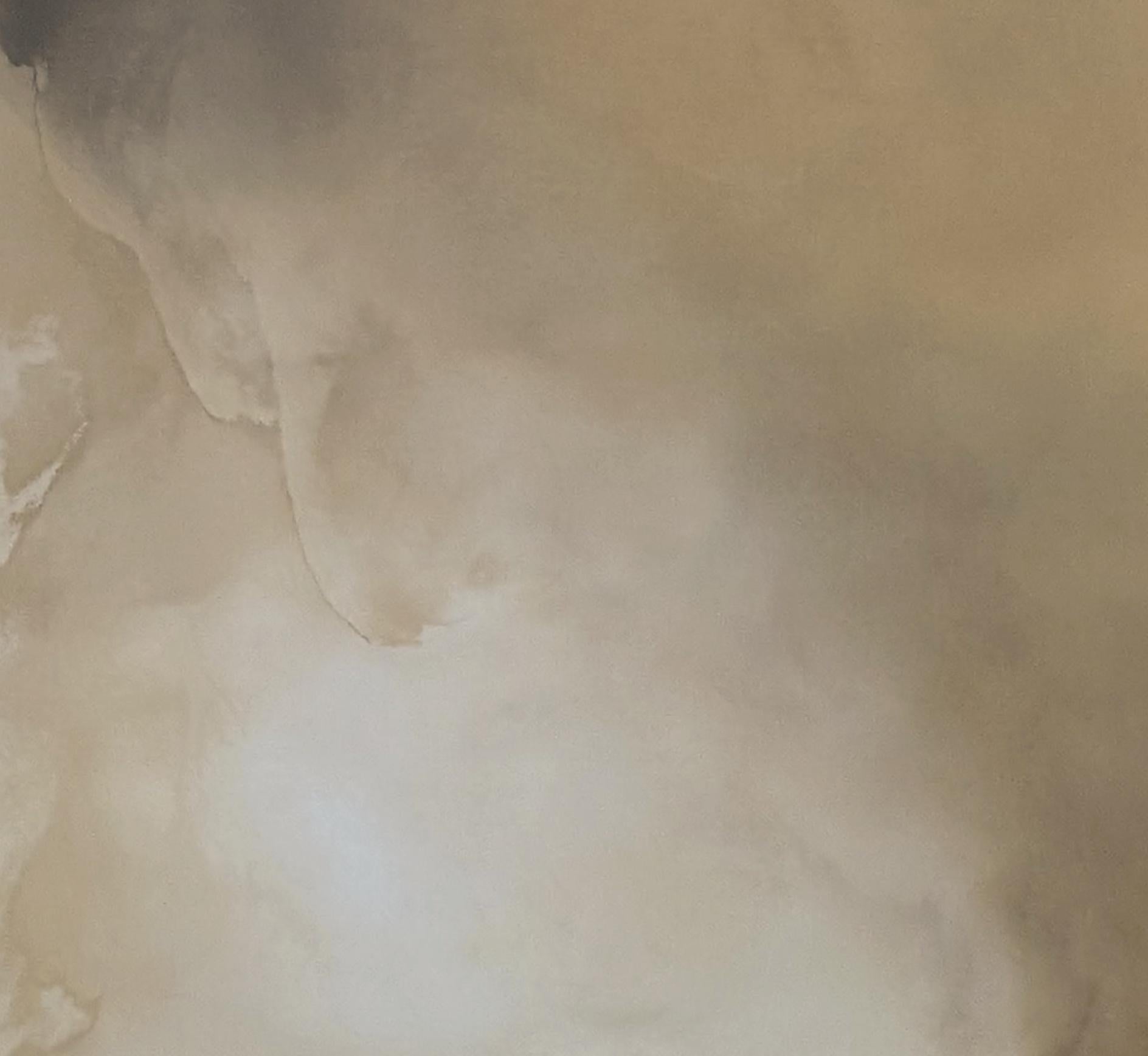 Verschwindendes Licht von Gabriela Azar Schreiner. Zeitgenössische abstrakte Malerei im Angebot 7