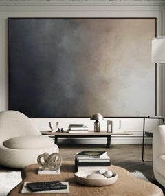 Quand les ombres dorment de Gabriela Azar Schreiner. Peinture abstraite contemporaine