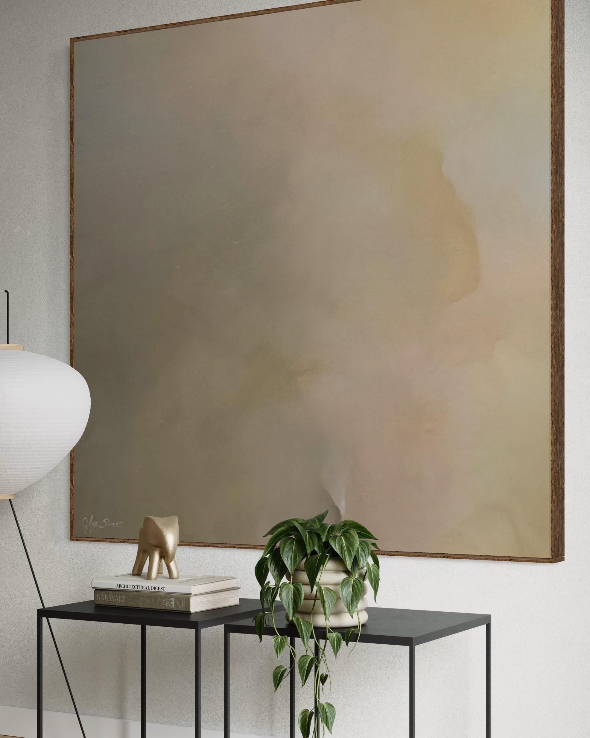 Whispered Horizons  by Gabriela Azar Schreiner. Contemporary abstract Painting For Sale 8