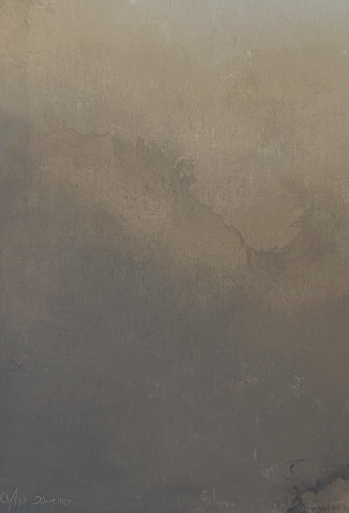 Murmures de la nuit par Gabriela Azar Schreiner. Peinture abstraite contemporaine en vente 3