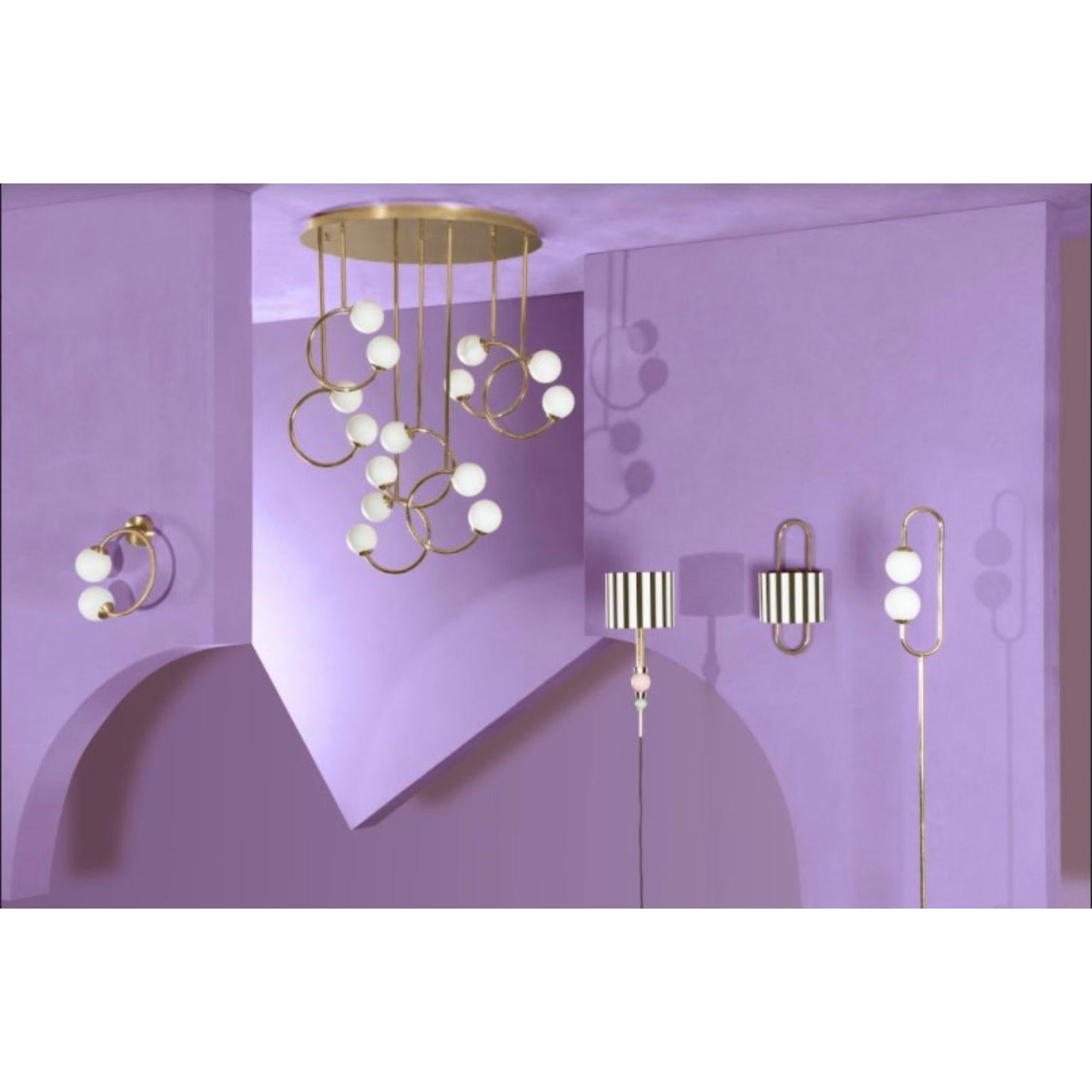 Gabriela Brass Ceiling Lamp, Royal Stranger For Sale 3