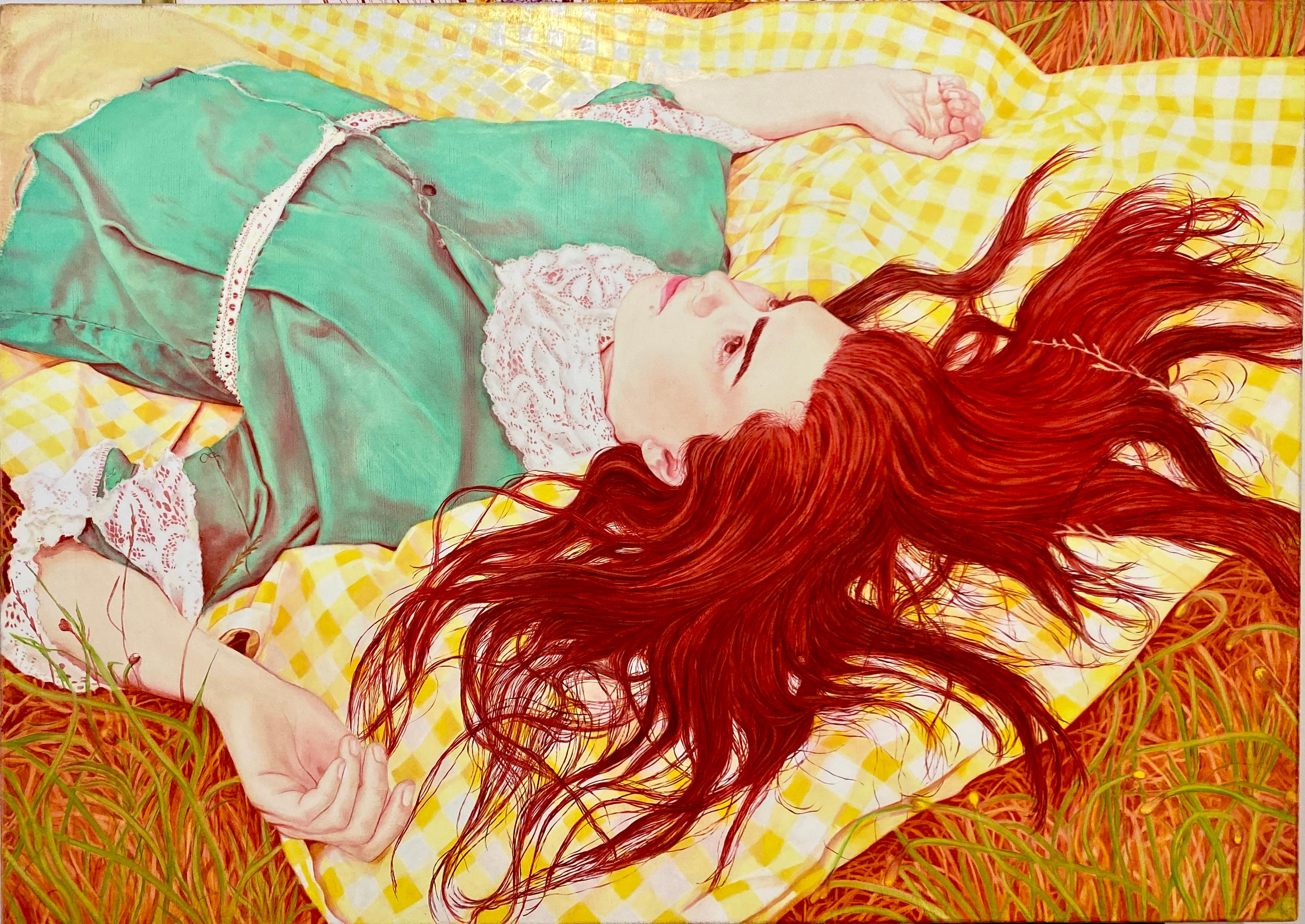 Gabriela Cohen Figurative Painting - Passing Through II