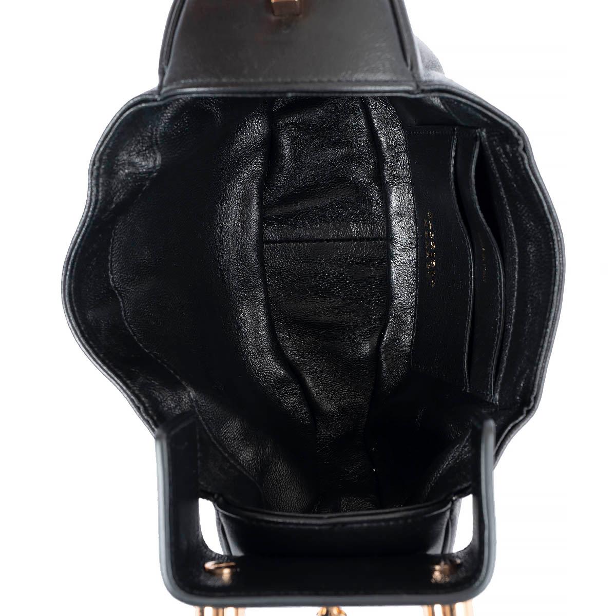Women's GABRIELA HEARST black leather DEMI Bag For Sale