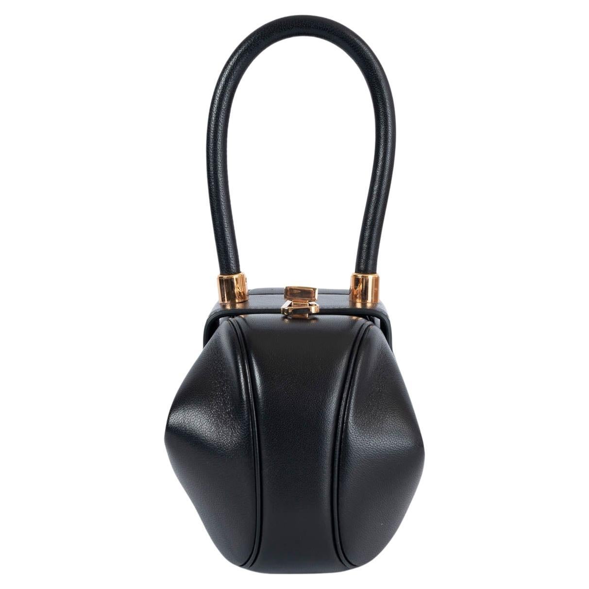 GABRIELA HEARST black leather DEMI Bag For Sale