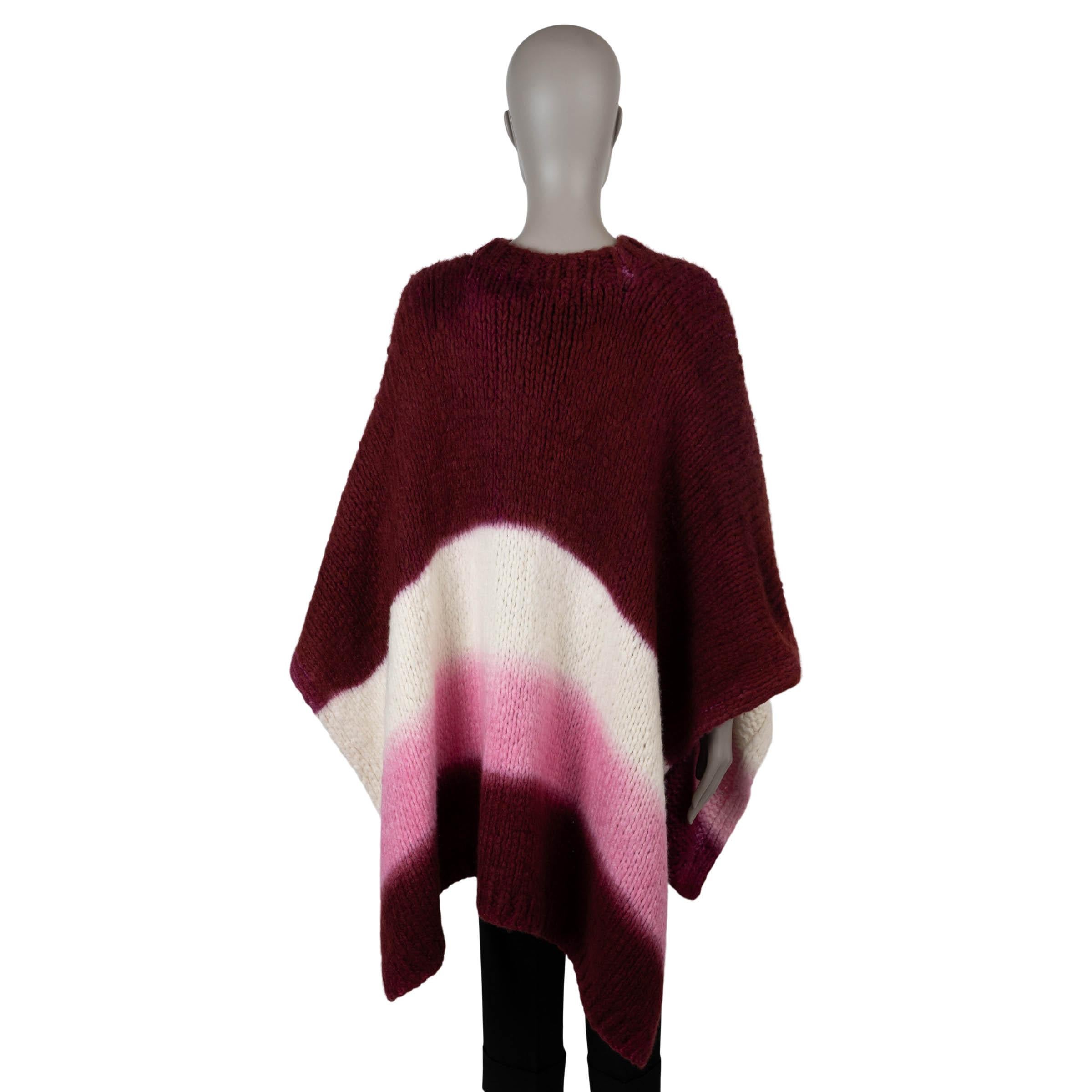 Nero Gabriela Hearst bordeaux in cashmere 2024 LYLA PONCHO Giacca OS in vendita
