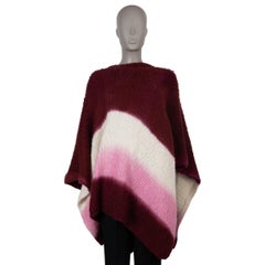 Gabriela Hearst bordeaux in cashmere 2024 LYLA PONCHO Giacca OS
