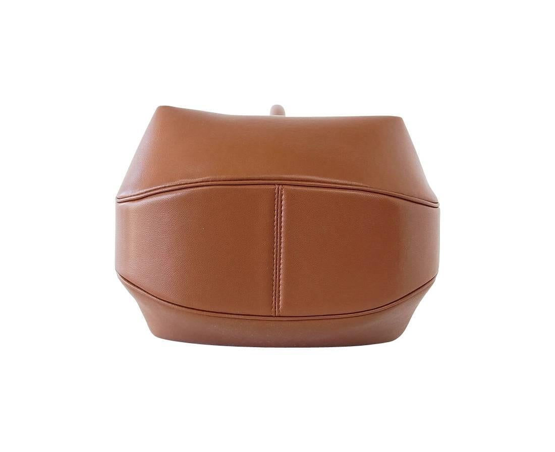 Brown Gabriela Hearst Nina Bag Cognac Calf Leather Limited Edition Very Rare