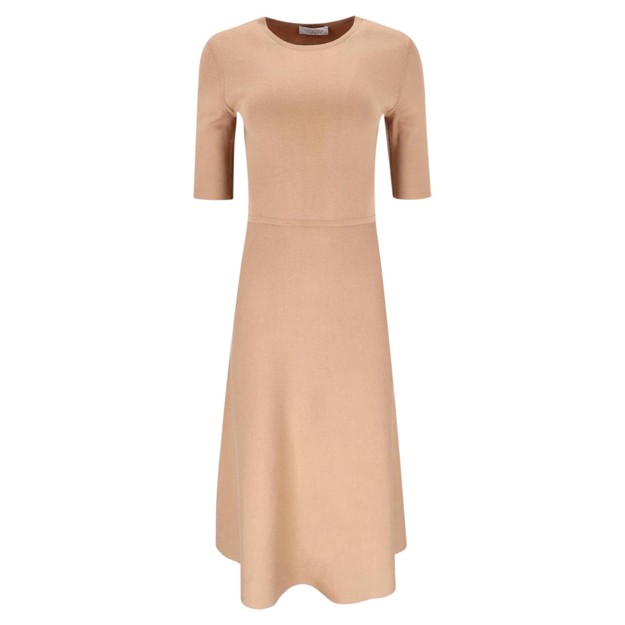 Gabriela Hearst Midikleid aus einer Mischung aus Wolle, Kaschmir und Seide im Angebot