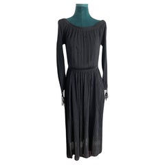 Gabriela Hearts Black  Dress with tight sleeve 