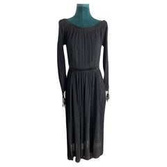 Gabriela Hearts Black  Dress with tight sleeve
