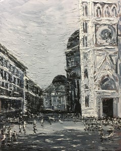 Florence 2-16-18, Painting, Oil on Canvas