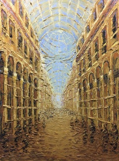 Golden Galleria, Painting, Oil on Canvas