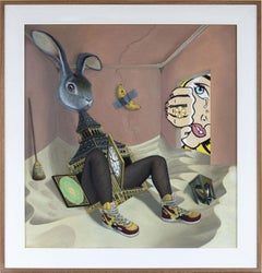 Cuckoo - New Surrealism Painting, 2022