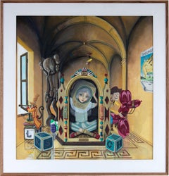 Toy Room - New Surrealism Painting, 2022