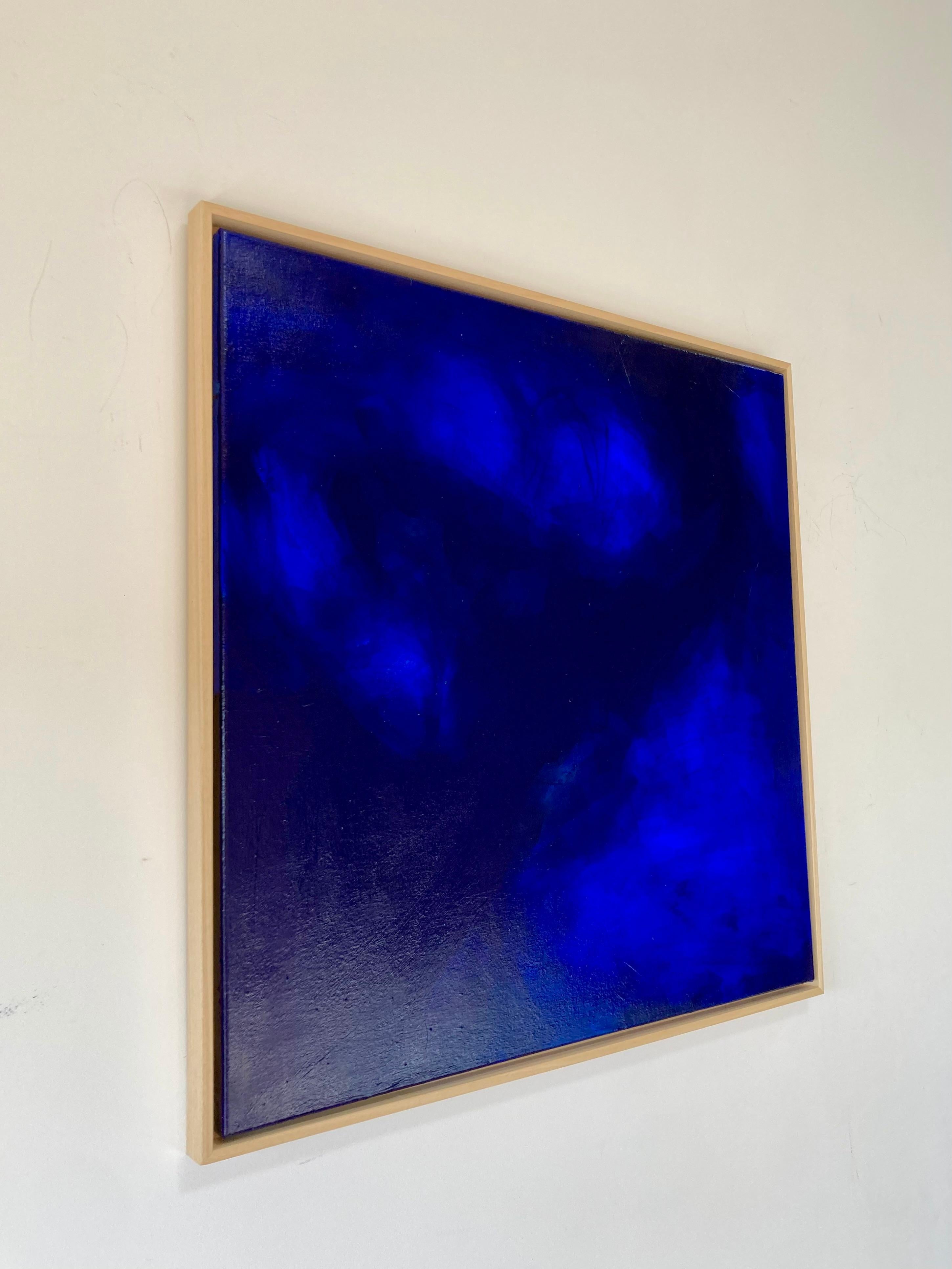 Peinture abstraite Mer bleue I Pigments Artistics Contemporary Gabriela Meunie en vente 3