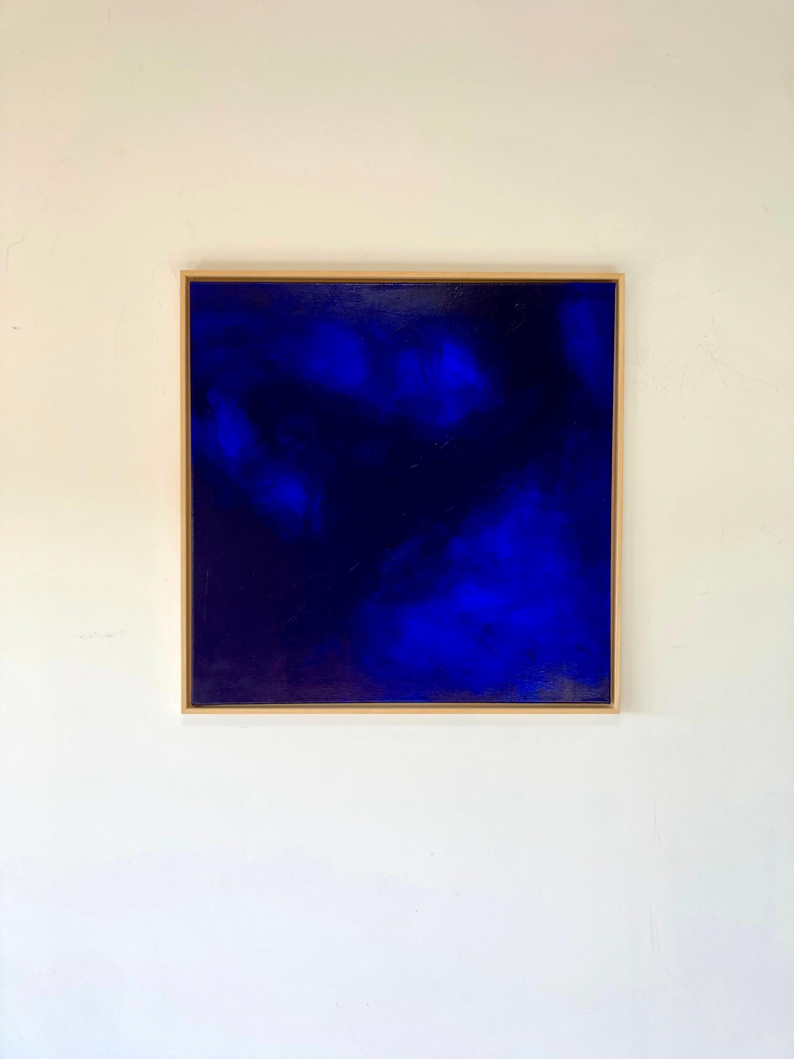 Peinture abstraite Mer bleue I Pigments Artistics Contemporary Gabriela Meunie en vente 4