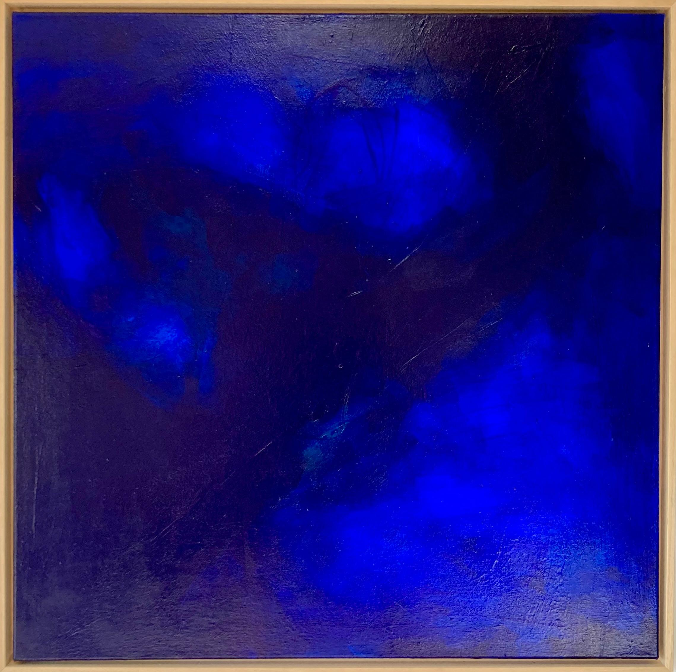 Pittura astratta Mare blu I Pigmenti Artista contemporanea Gabriela Meunie