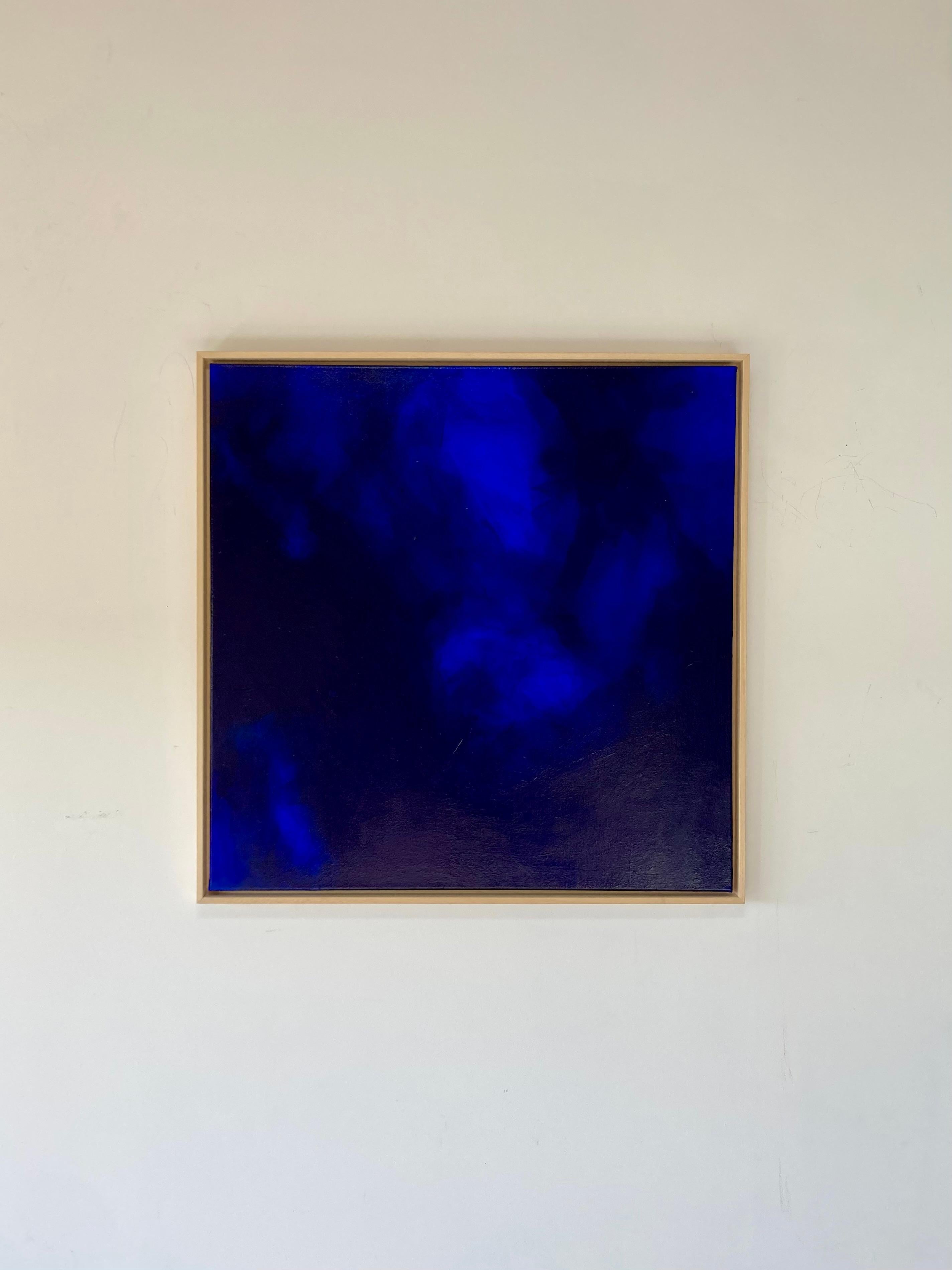 Abstract Painting Blue Sea III Pigments Contemporary Artist Gabriela Meunie 2024 For Sale 2