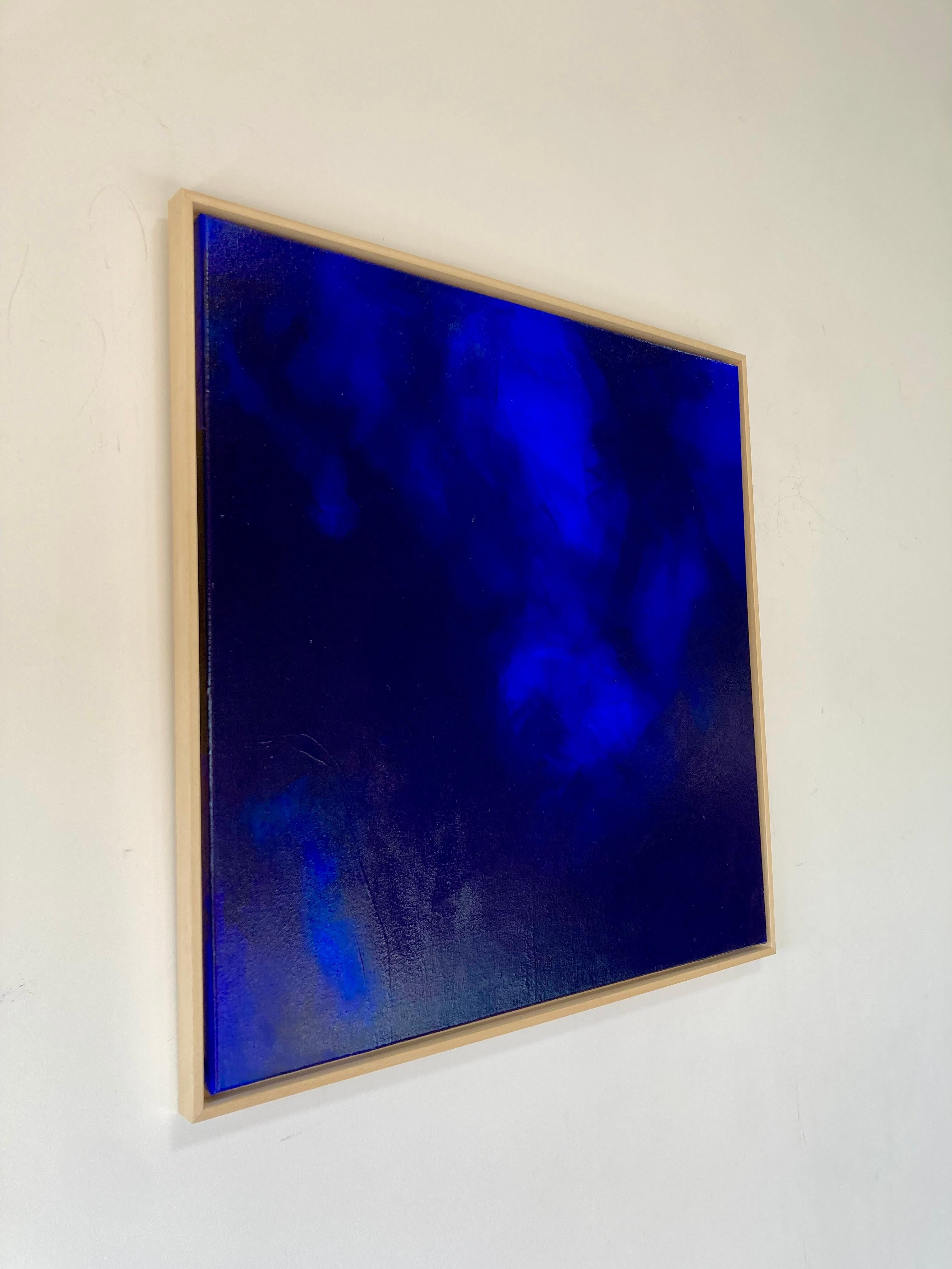 Abstract Painting Blue Sea III Pigments Contemporary Artist Gabriela Meunie 2024 For Sale 3