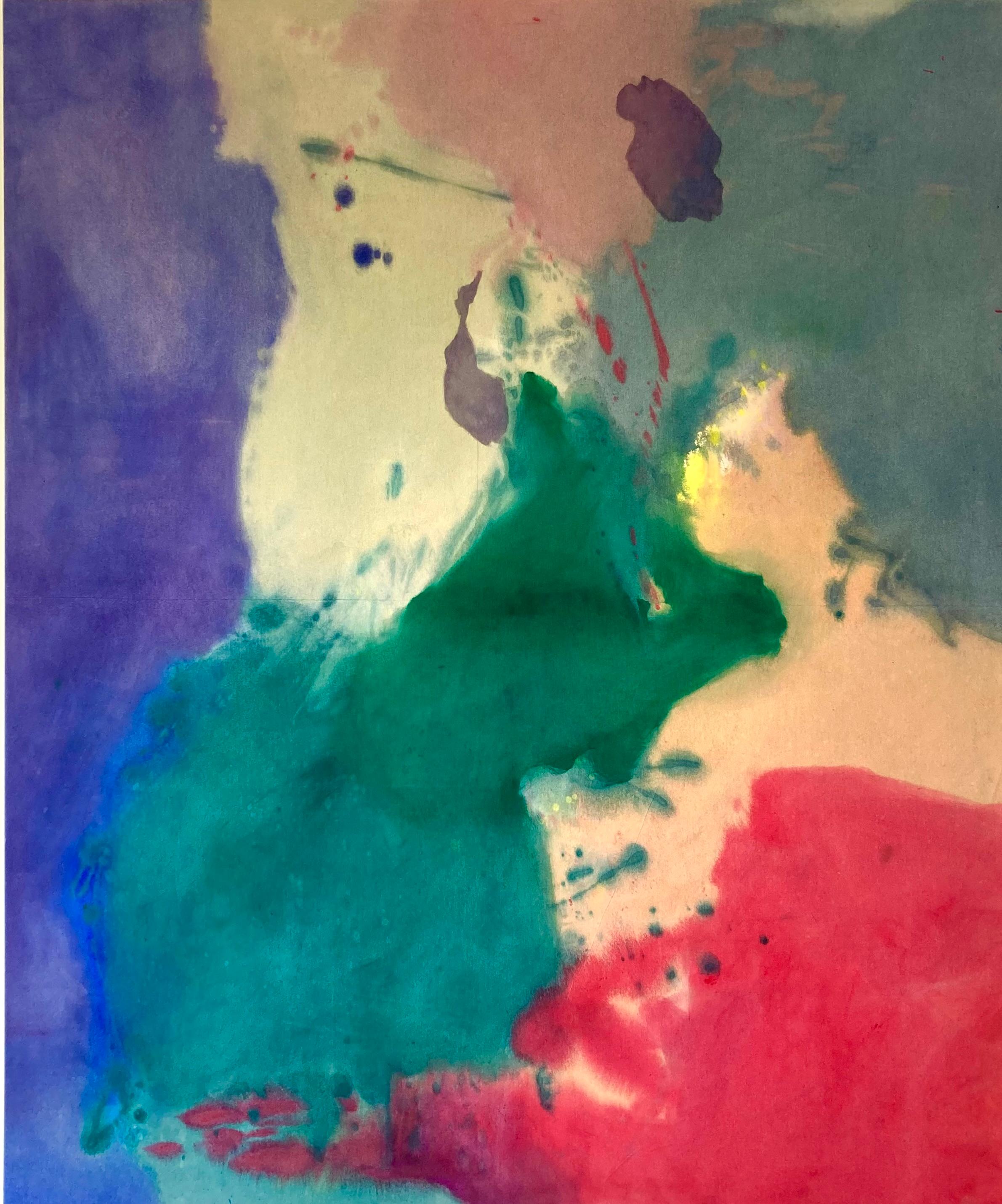Pittura astratta Magenta dell'artista contemporanea Gabriela Meunie 2024 in vendita 2