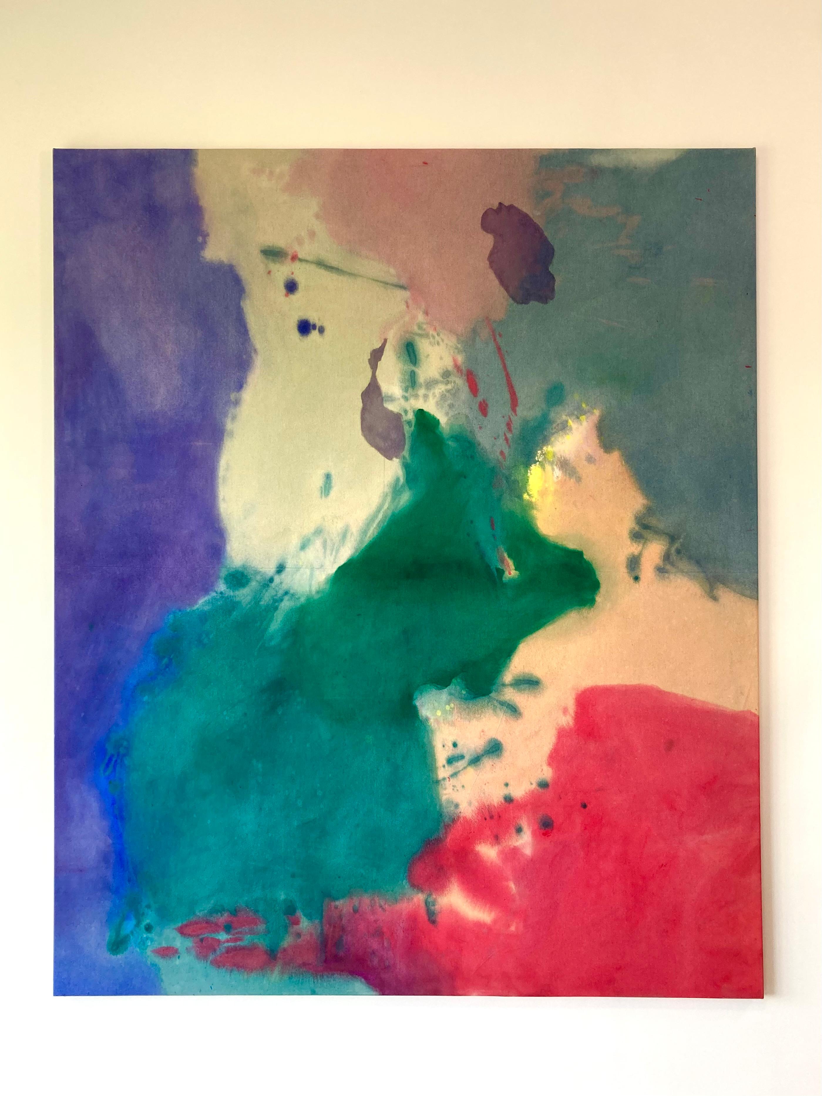 Pittura astratta Magenta dell'artista contemporanea Gabriela Meunie 2024 in vendita 3
