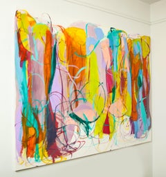 Contemporary painting, 'Family of Souls', by Gabriela Tolomei