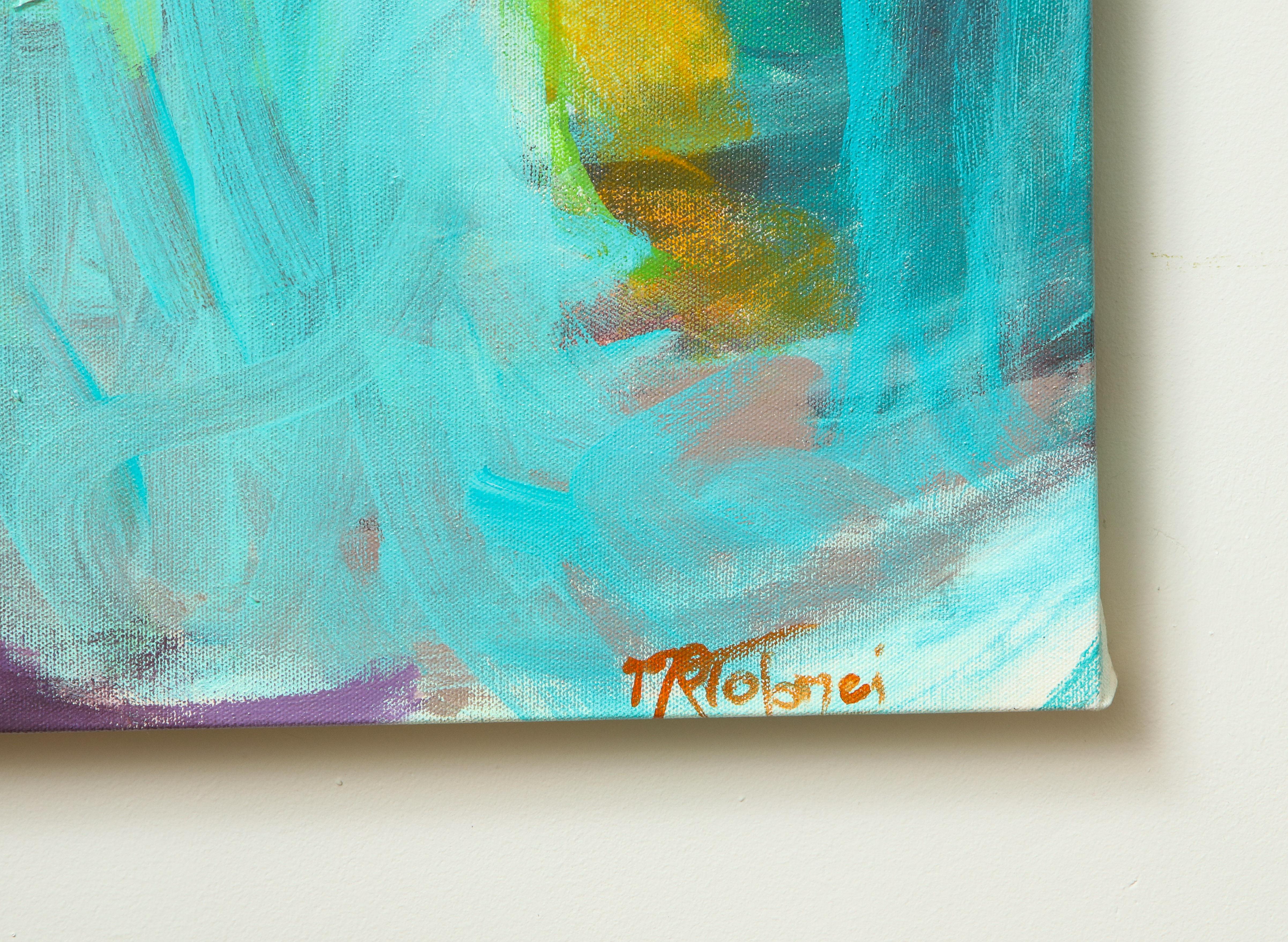 Contemporary painting, 'Luminous', by Gabriela Tolomei For Sale 10
