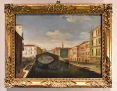 Venice See Landscape Bella 18th Century Paint Oil on canvas Old master Italy