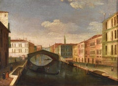 Venice See Landscape Bella 18th Century Paint Oil on canvas Old master Italy