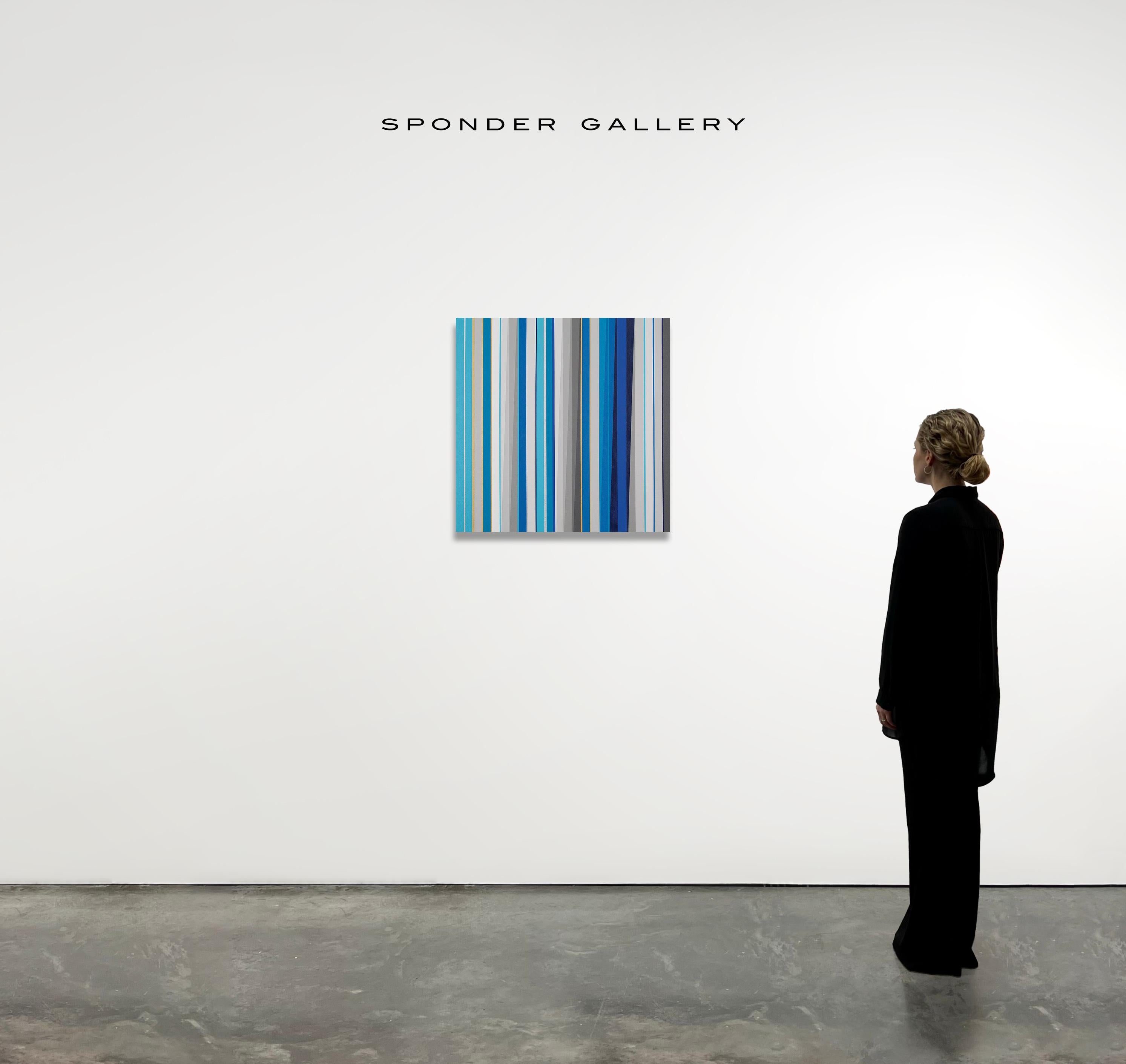 (A-) Chrom + Metallic (Blau) – Painting von Gabriele Evertz