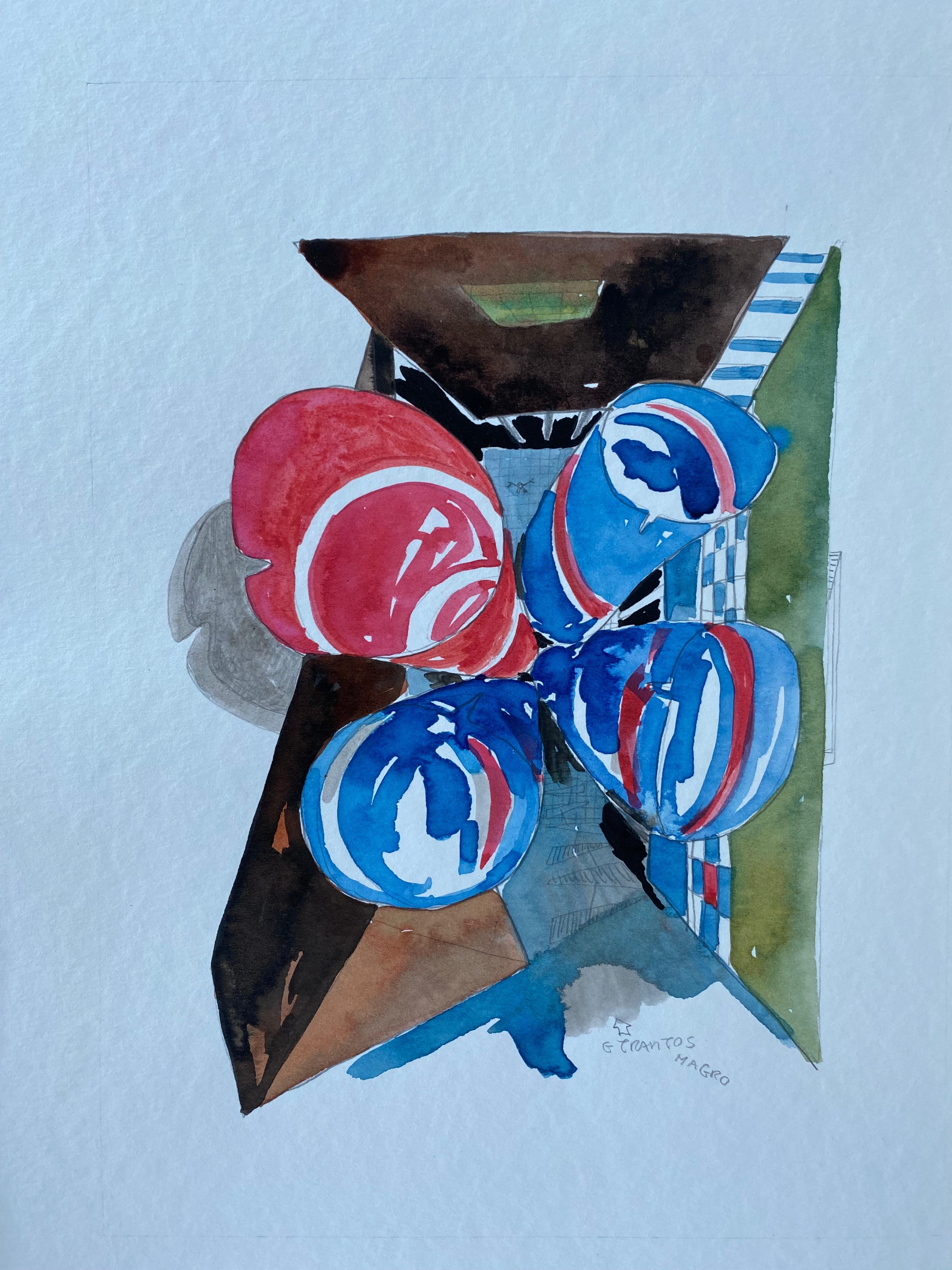 Gabriele Magro Etrantos, Aquarell (21. Jahrhundert und zeitgenössisch) im Angebot